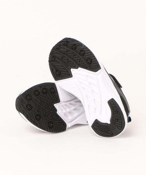 「瞬足」 「KIDS」ローカットスニーカー 17 ブラック キッズ_画像3