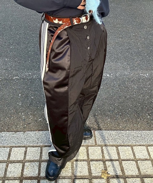 UNDERSTATEMENTs ワイドパンツ パンツ 「ユニセックス」ナイロン