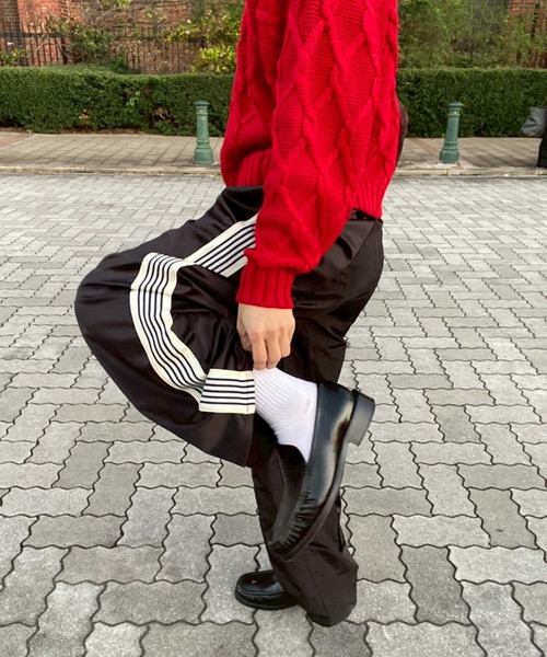 UNDERSTATEMENTs ワイドパンツ パンツ 「ユニセックス」ナイロン