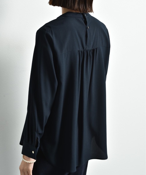 「INTERPLANET」 長袖ブラウス FREE ライラック レディース_画像6