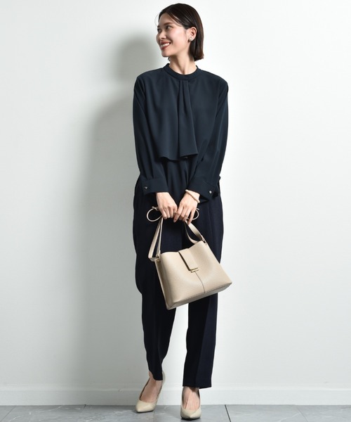 「INTERPLANET」 長袖ブラウス FREE ライラック レディース_画像7