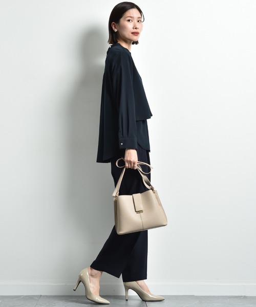 「INTERPLANET」 長袖ブラウス FREE ライラック レディース_画像8