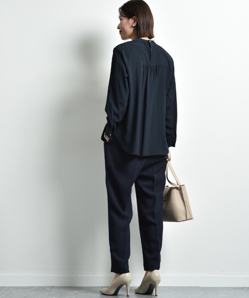 「INTERPLANET」 長袖ブラウス FREE ライラック レディース_画像9