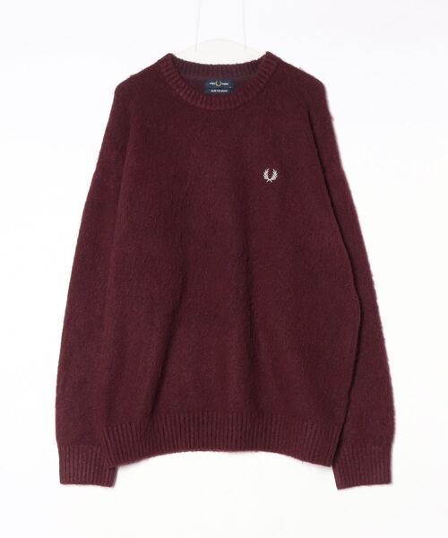 FRED PERRY（フレッドペリー） 長袖ニット X-LARGE レッド系その他 