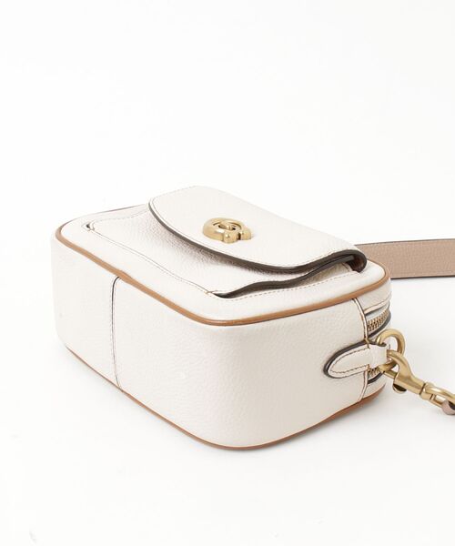 COACH ホワイト ショルダーバッグ COACH（コーチ） ショルダーバッグ フリ- ホワイト系その他 レディース