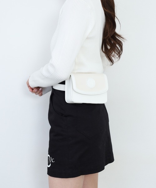 女性用ウエストポーチです。 CECIL McBEE（セシルマクビー） ウエストポーチ ウエストバッグ Emblem