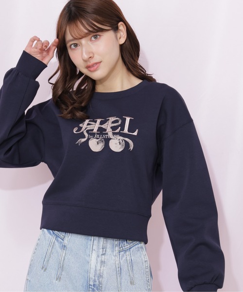 しらりん 着用1日 美品 ロエベ ビーチクラブ ロゴ トレーナー JILL by JILL STUART（ジルバイジルスチュアート） トレーナー