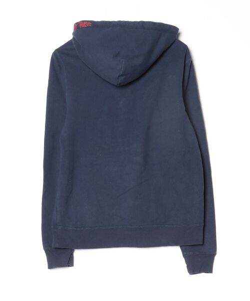 Stussy ネイビー フード付きパーカー S STUSSY（ステューシー） プルオーバーパーカー S ネイビー メンズ