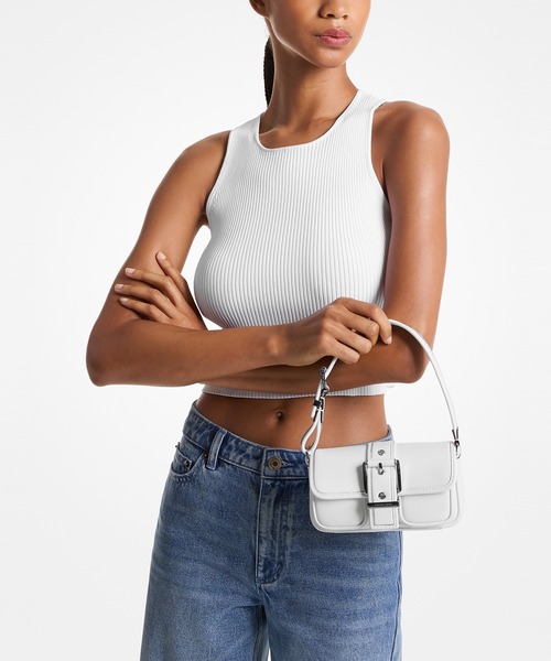 「MICHAEL KORS」 ハンドバッグ FREE ホワイト レディースの画像