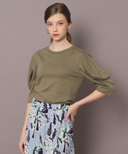「DRESSTERIOR」 半袖カットソー 38 ブラック レディース_画像7