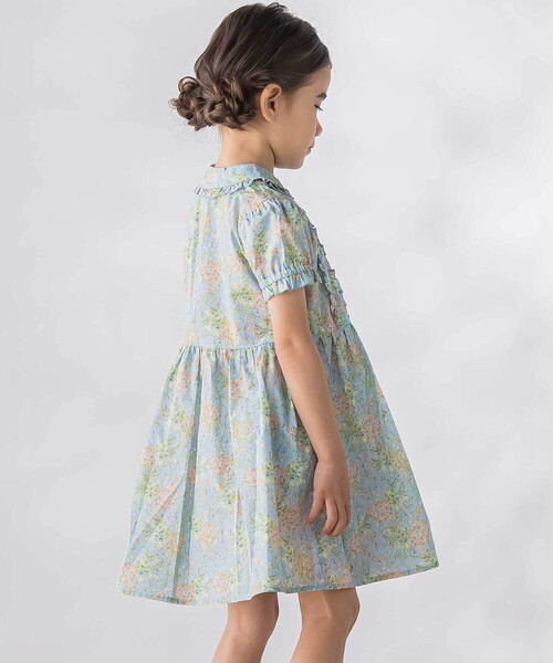 BeBe Petits Pois Vert（ベベ プチ ポワ ヴェール） ワンピース 花柄