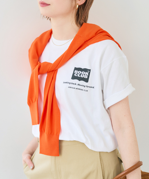 tシャツ 「別注」BOOK CLUB/ブッククラブ Book-A-Thon Tshirt レディースの画像