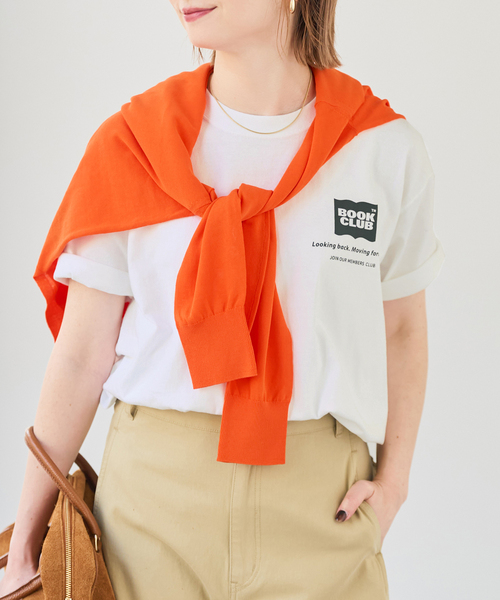 tシャツ 「別注」BOOK CLUB/ブッククラブ Book-A-Thon Tshirt レディースの画像