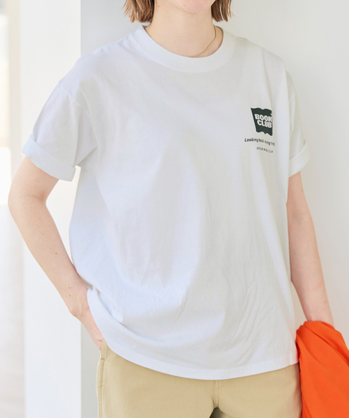 tシャツ 「別注」BOOK CLUB/ブッククラブ Book-A-Thon Tshirt レディースの画像