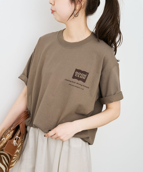 tシャツ 「別注」BOOK CLUB/ブッククラブ Book-A-Thon Tshirt レディースの画像
