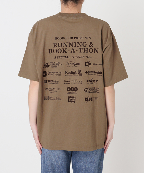 tシャツ 「別注」BOOK CLUB/ブッククラブ Book-A-Thon Tshirt レディースの画像