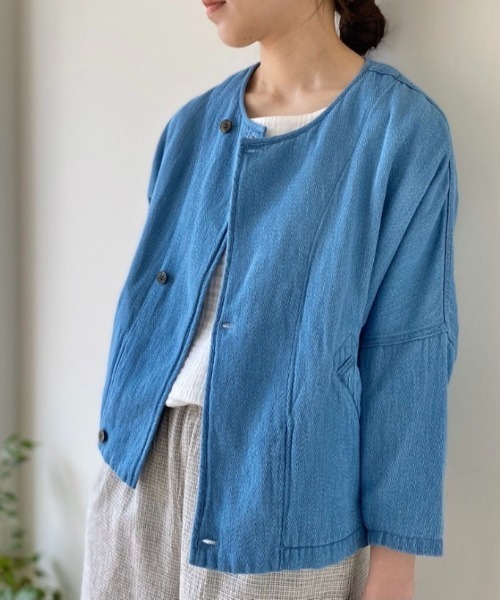 Plantation（プランテーション） デニムジャケット M size ネイビー