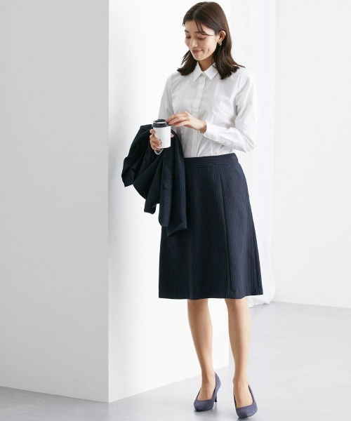 「7days Life Styling」 セットアップ 17号 チャコールグレー レディース_画像4