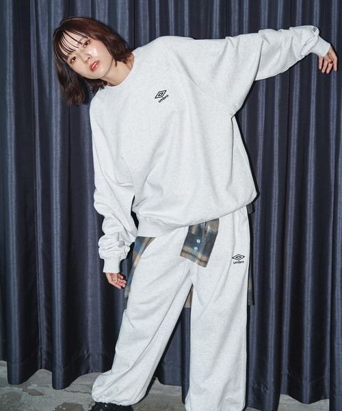 umbro（アンブロ） スウェットカットソー MEDIUM グレー メンズ