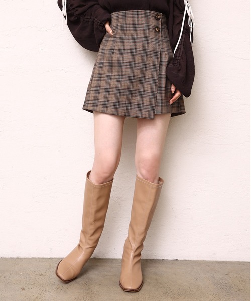 「one after another NICE CLAUP」 ショートパンツ FREE ブラウン レディース_画像3