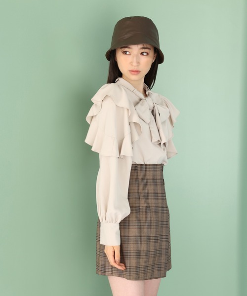 「one after another NICE CLAUP」 ショートパンツ FREE ブラウン レディース_画像10