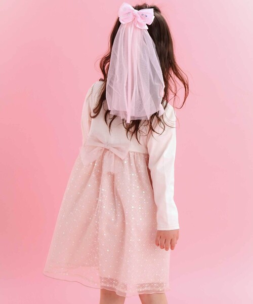 「SLAP SLIP」 「KIDS」ドッキングワンピース 120cm ピンク キッズ_画像6