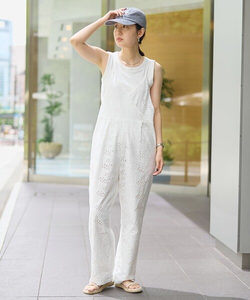 RONEL サロペット オーバーオール 「RONEL」コットンレース