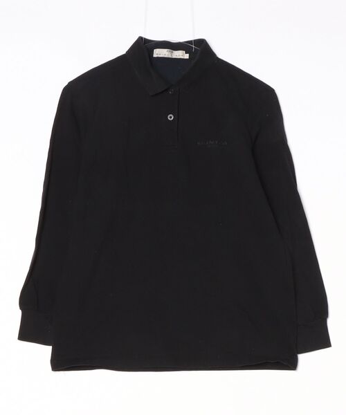 BALENCIAGA（バレンシアガ） 長袖ポロシャツ L ブラック レディース