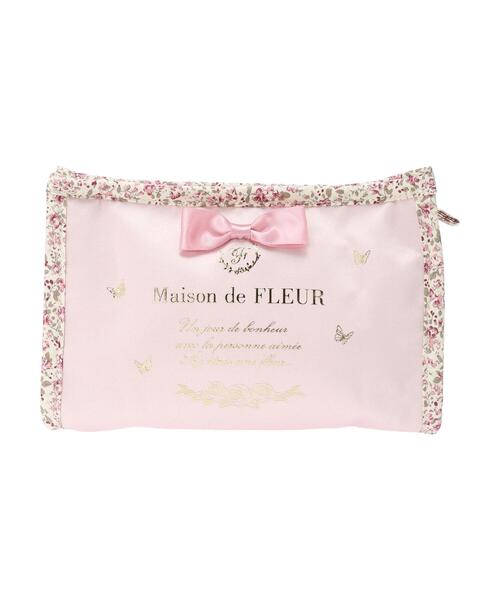 「Maison de FLEUR」 ポーチ FREE ネイビー レディース_画像5