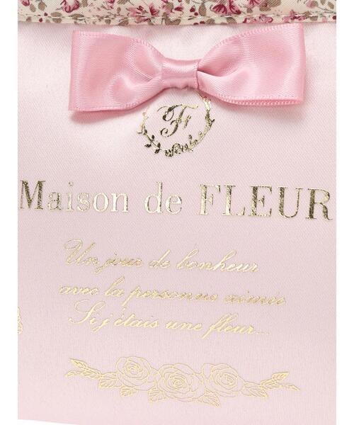 「Maison de FLEUR」 ポーチ FREE ネイビー レディース_画像8