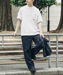 tシャツ チェストポケットキリカエクルーネック...の詳細画像4