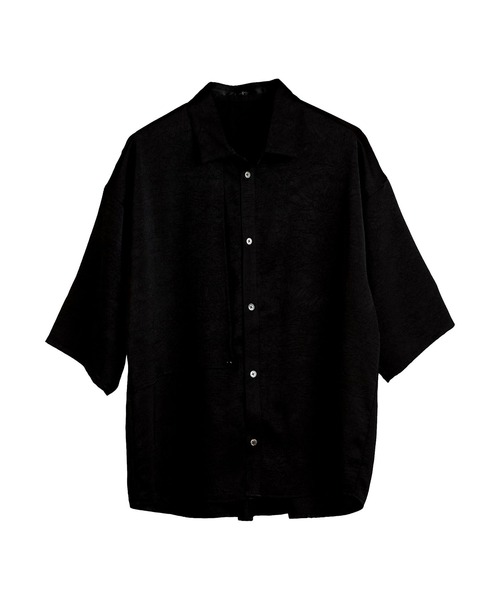 「NO ID.」 半袖シャツ ONE SIZE ブルー メンズ_画像8