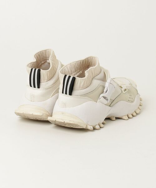 限定コラボ【HYKE×アディダス】オリジナルスニットMハイク別注完売 HYKE（ハイク） ハイカットスニーカー「adidasコラボ」 23cm ホワイト