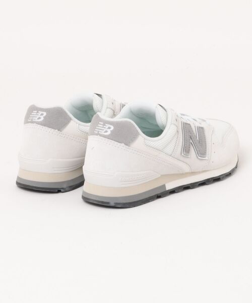 「New Balance」 ローカットスニーカー 22.5cm グレー レディース_画像2