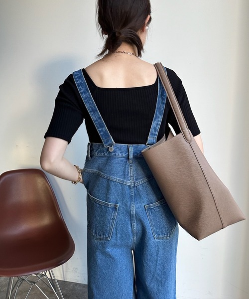 「DouDou」 オーバーオール - ブルー レディース_画像5