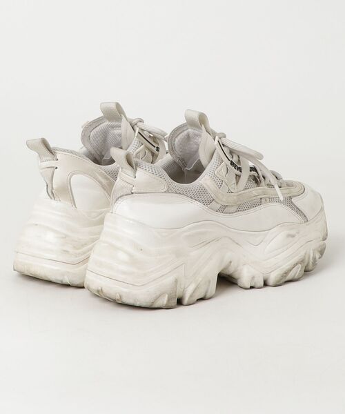 「STEVE MADDEN」 ローカットスニーカー 23cm ホワイト レディース_画像2