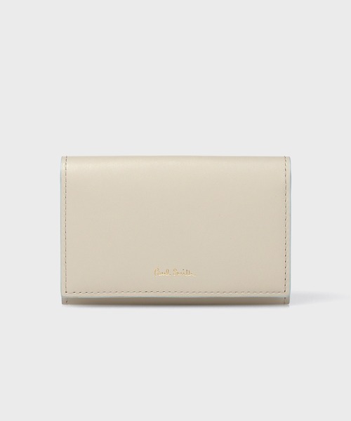 Paul Smith ベージュレザー名刺入れ Paul Smith（ポール・スミス） 名刺入れ サプルレザー 名刺入れ