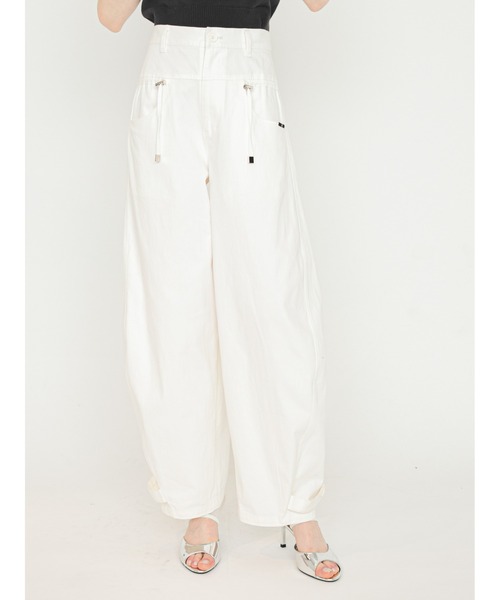 「SORIN」 パンツ 36 グレー レディース_画像3