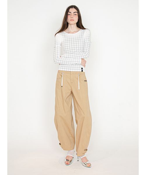 「SORIN」 パンツ 36 グレー レディース_画像6