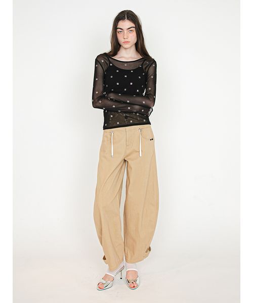 「SORIN」 パンツ 36 グレー レディース_画像7