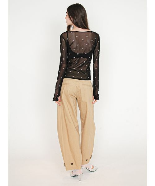 「SORIN」 パンツ 36 グレー レディース_画像9