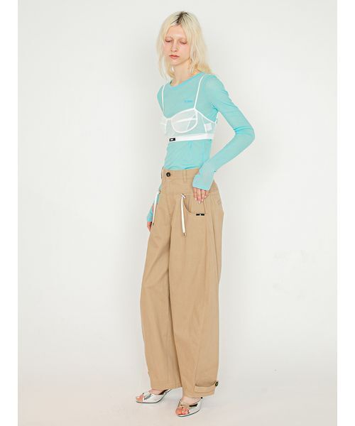 「SORIN」 パンツ 36 グレー レディース_画像10