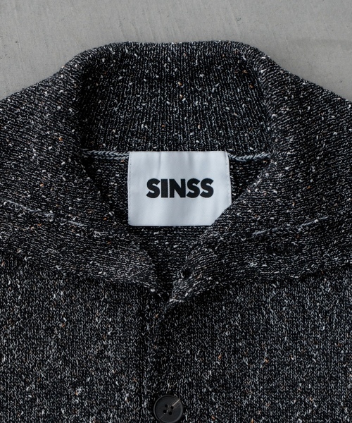SINSS 半袖ニット LARGE ブルー メンズ : ZOZOTOWN Yahoo!店 - 通販