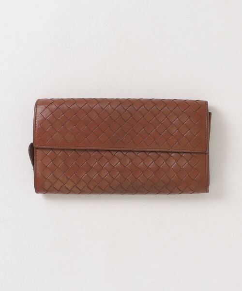 BOTTEGA VENETA 財布 カセット 二つ折り美品 ボッテガ ブラウン BOTTEGA VENETA（ボッテガ・ヴェネタ） 財布 - ブラウン メンズ