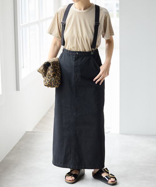 Spick＆Span（スピック アンド スパン） ロング スカート サスペンダー