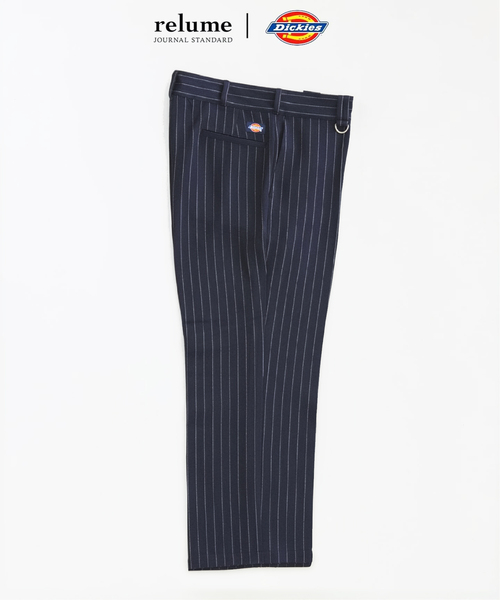 F*C様 Dickies / ディッキーズ 別注 ピンタック ストライプ　ネイビ Dickies（ディッキーズ） スラックス 「追加」Dickies / ディッキーズ