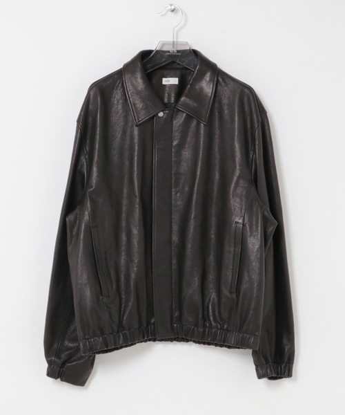 su_do blouson「2lines」スード レザーブルゾン ジャケット ブルゾン アウター ANOTHER OFFICE HUGE LAMBSKIN BLOUSON メンズ