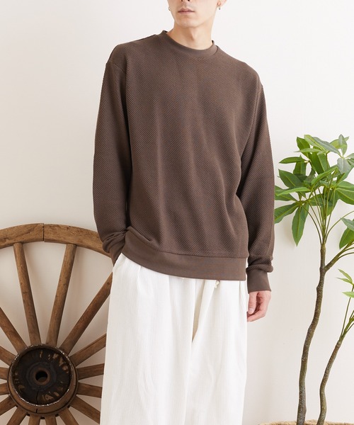 トレーナー スウェット 「TONE MEN'S」カノコクルー/N(BL) メンズ