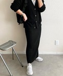 ニット セーター カーディガン&ニットスカート...の詳細画像2
