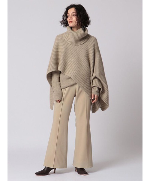 ETRE TOKYO パンツ センタープレスフレアパンツ レディース